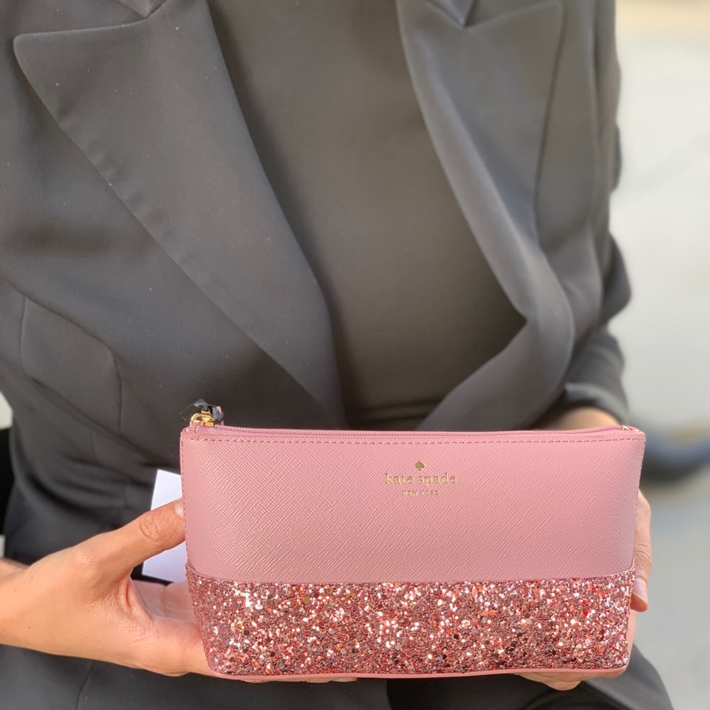 Kate Spade Greta Court Little Shiloh Cosmetic Bag - Picture 3 of 8